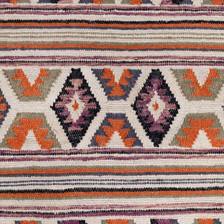 Vibrant Tribal Stripe Rug