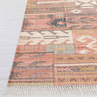 Blush Patchwork Tribal Rug