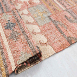 Blush Patchwork Tribal Rug