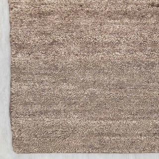 Taupe Textured Wool Rug