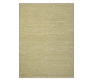 Muji Green Wool Hand Woven Wool Flatweave Rug