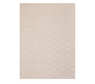 Beige Diamond Geometric Handwoven Rug – Modern Pattern Carpet