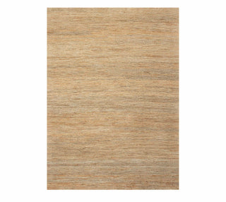 Natural Beige Handwoven Solid Jute Rug
