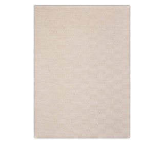 Beige Diamond Geometric Handwoven Rug – Modern Pattern Carpet