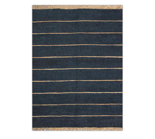 Armaan Burgundy Striped Handwoven Rug