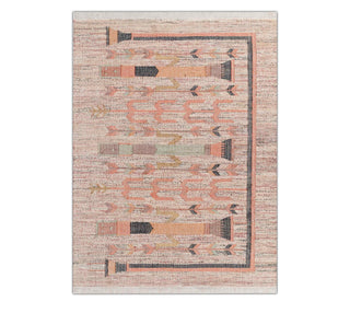 Vintage Tribal Border Rug