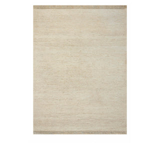 Ivory Natural Handwoven Minimal Jute Rug
