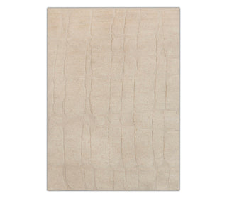 Ivory Textured Block Rug