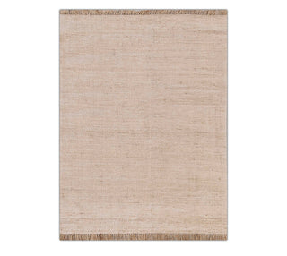 Luna Natural Solid Flatweave Rug
