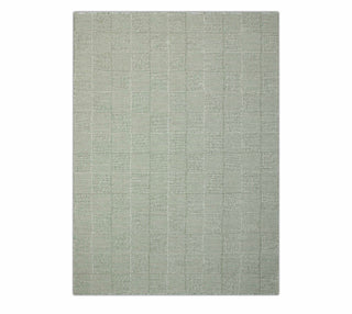 Keeva Blue Checkered Rug