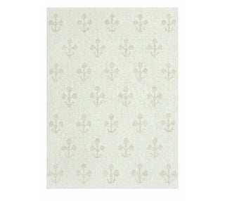 Ivory Floral Handwoven Rug