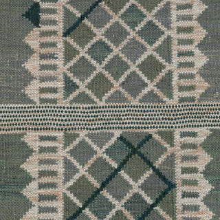 Sage Tribal Geometric Rug