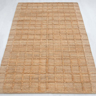 Malabar White Hand Woven Jute Rug