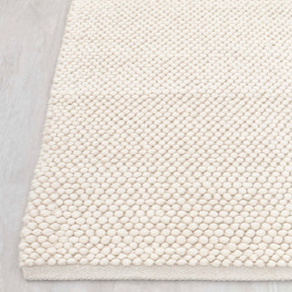 Pebble Ivory Chunky Wool HandWoven Rug