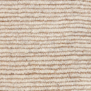 Ivory Beige Handwoven Rug