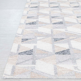 Kavi Ivory Scandinavian Flatweave Rug