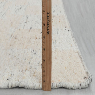 Ivory Textured Modern Rug