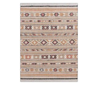 Pastel Tribal Stripe Rug