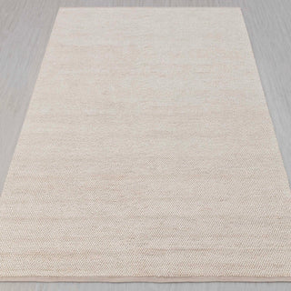 Beige Chevron Pattern Rug