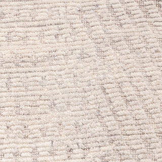 Modern Minimalist Geometric Beige Wool Rug – Handwoven Textured Area Carpet