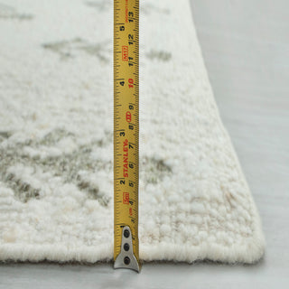 Sage Floral Handwoven Rug