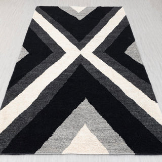 Batik Hand Woven Charcoal Rug
