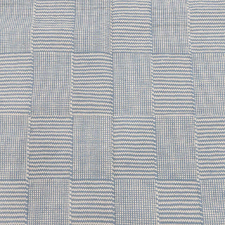Keeva Blue Checkered Rug