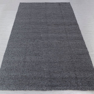 Charcoal Grey Handwoven Rug