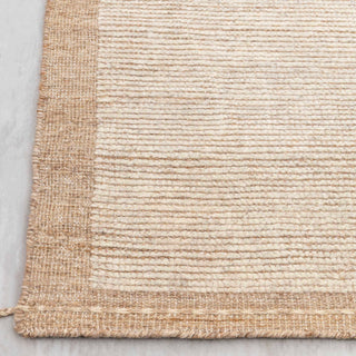 Ivory Beige Handwoven Rug