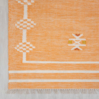 Atlas Carrot Hand Woven Wool Rug