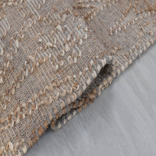 Elara Beige Vintage Medallion Flatweave Rug