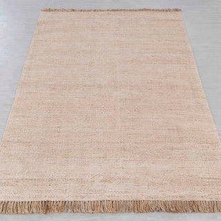 Luna Natural Solid Flatweave Rug
