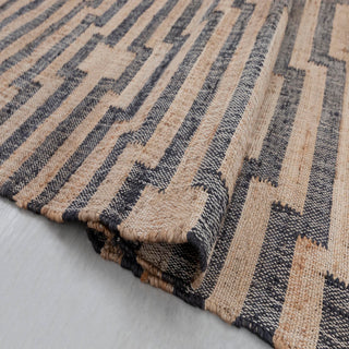 Kismet Kavi Beige & Charcoal Scandinavian Rug