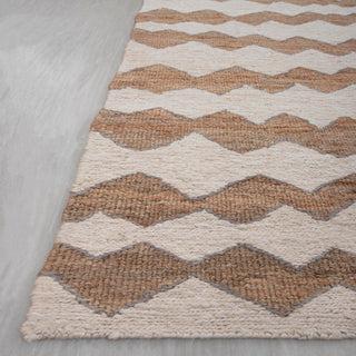 Camel Tribal Pattern Rug