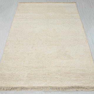 Ivory Natural Handwoven Minimal Jute Rug