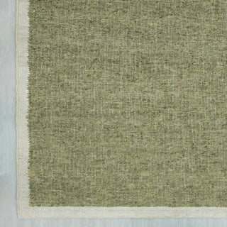 Olive Sage Melange Textured Plain Rug