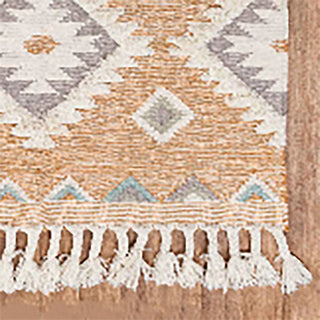 Casa Ivory Hand Woven Boho Wool Rug
