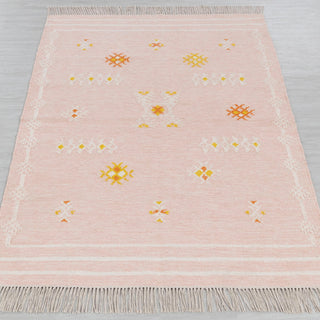 Atlas Orange Hand Woven Wool Rug