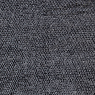 Charcoal Grey Handwoven Rug