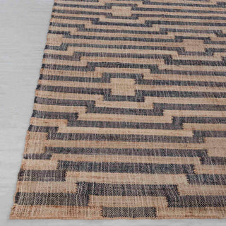 Kismet Kavi Beige & Charcoal Scandinavian Rug