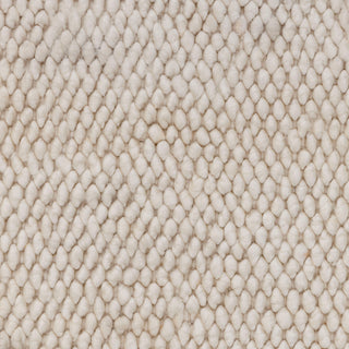 Minimal Beige Wool Rug