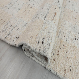 Ivory Textured Modern Rug