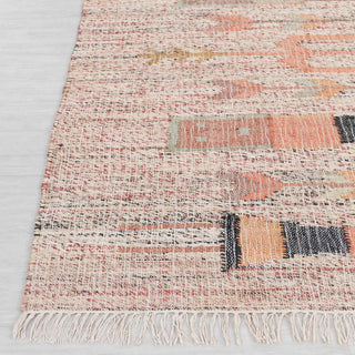 Vintage Tribal Border Rug