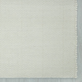Ivory Handwoven Wool Rug