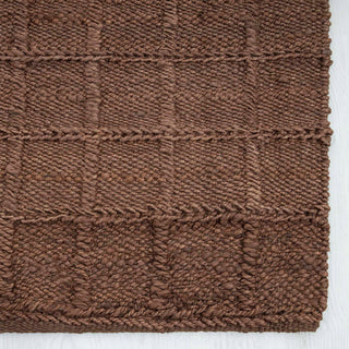 Malabar White Hand Woven Jute Rug