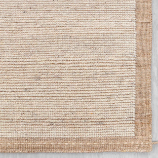 Ivory Beige Handwoven Rug