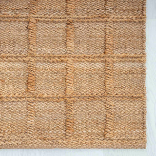 Malabar White Hand Woven Jute Rug