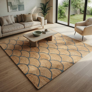 Kahwa Hand Woven Jute Rug