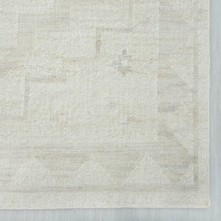 Medallion Tribal Flatweave Rug | Ivory & Warm White