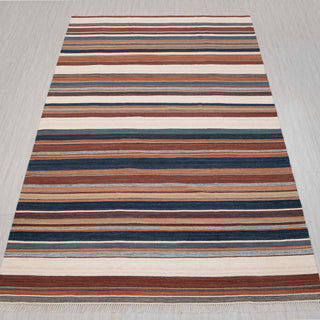 Multicolor Striped Rug